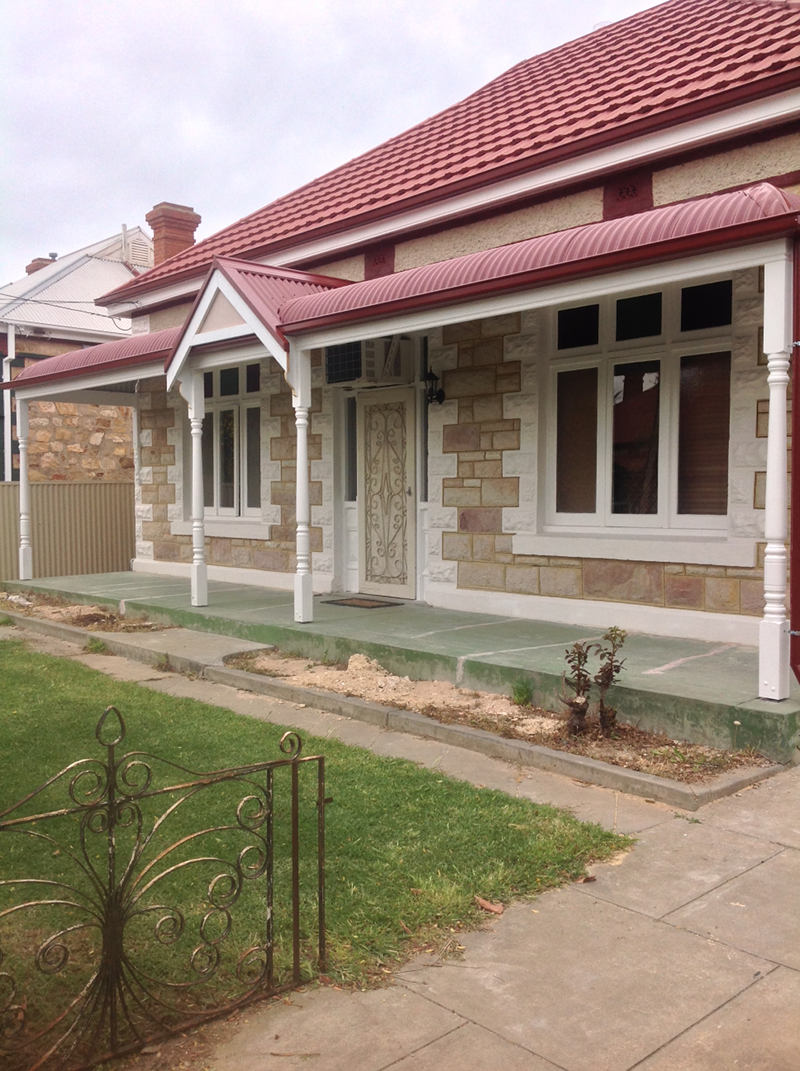 Bullnose Verandah with Colorbond Roofing - All Type Roofing